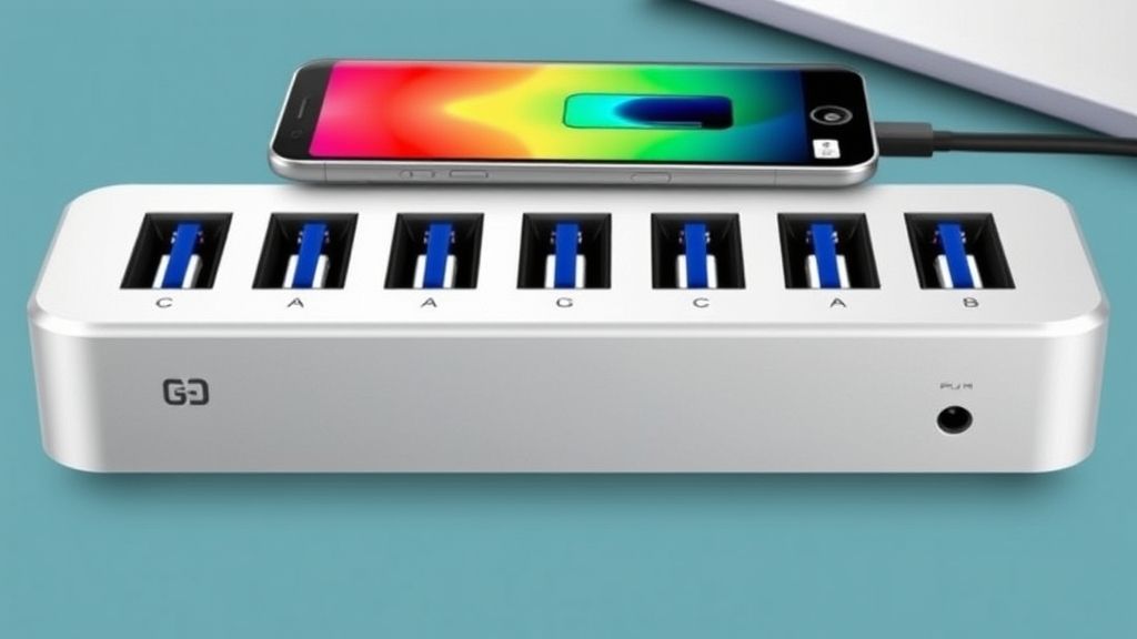 桌面充电神器史低价：Sabrent八口快充站仅售59.99美元