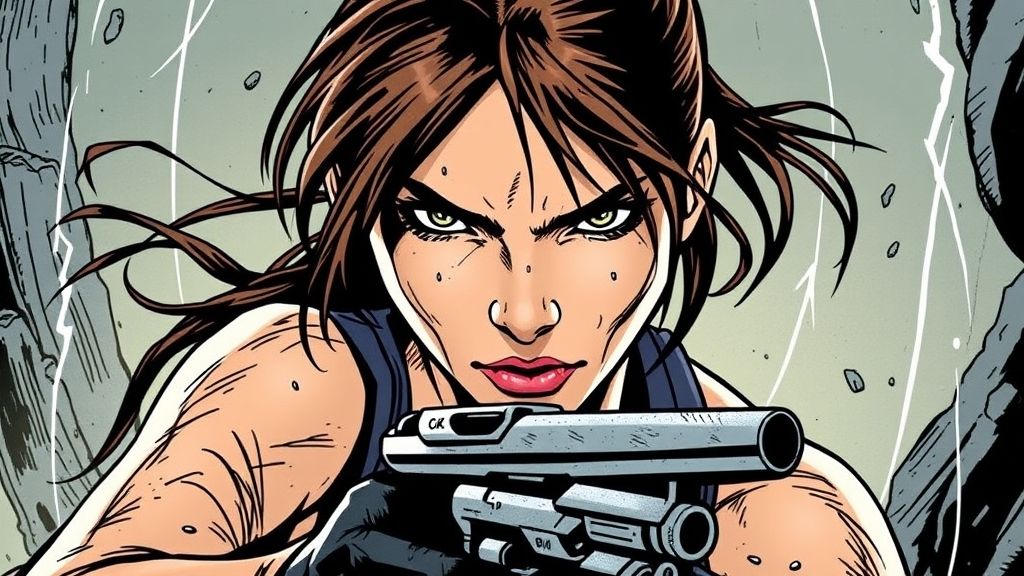 古墓丽影漫画重磅合集限时特惠 黑暗马漫画全收录