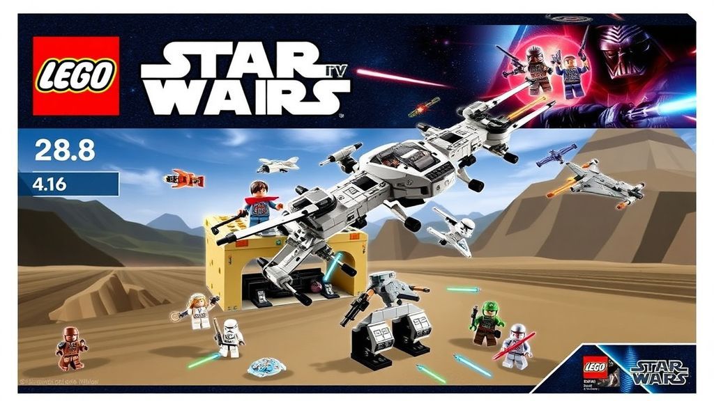 乐高折扣攻略｜星战系列最高直降20%！千年隼仅需135美元入手